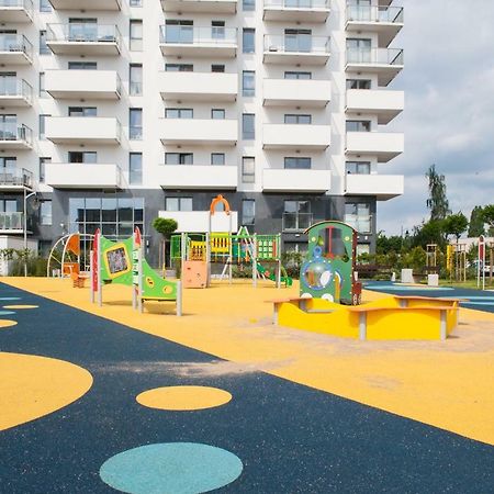 Albatross Towers Joda Bed Lejlighed Gdańsk Eksteriør billede