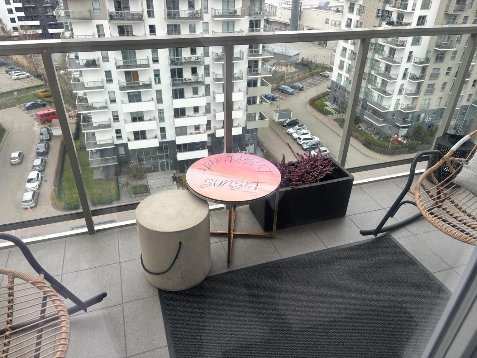 Albatross Towers Joda Bed Lejlighed Gdańsk Eksteriør billede