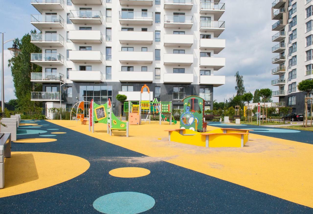Albatross Towers Joda Bed Lejlighed Gdańsk Eksteriør billede