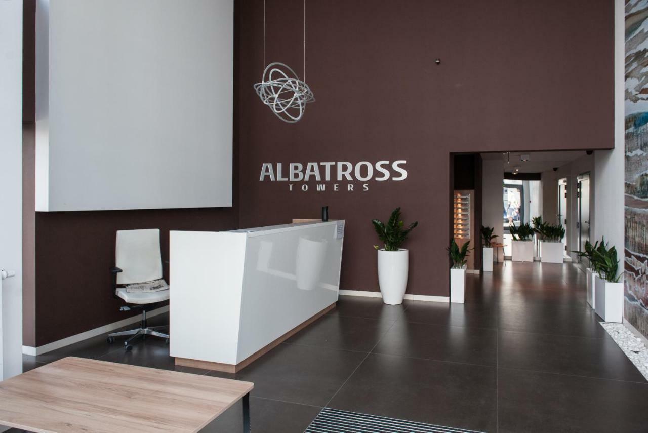 Albatross Towers Joda Bed Lejlighed Gdańsk Eksteriør billede